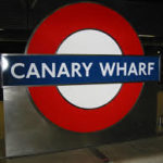 Image of Canary Wharf tube