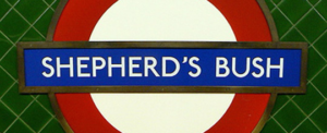 Image of Shepherds Bush London Underground, escort lifestyle destination