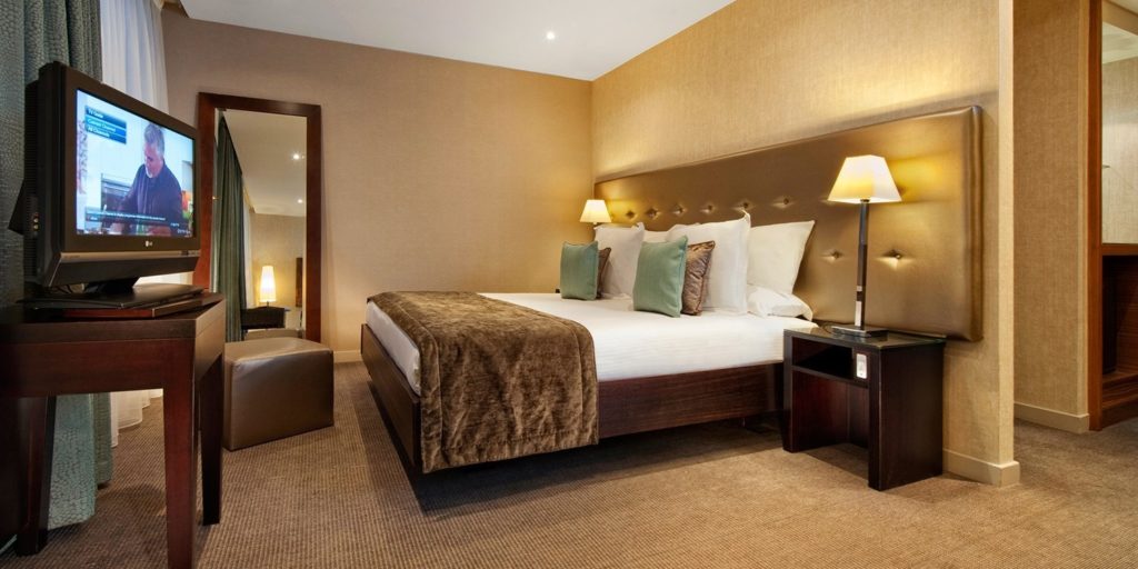 Image of luxury hotel room in London W12