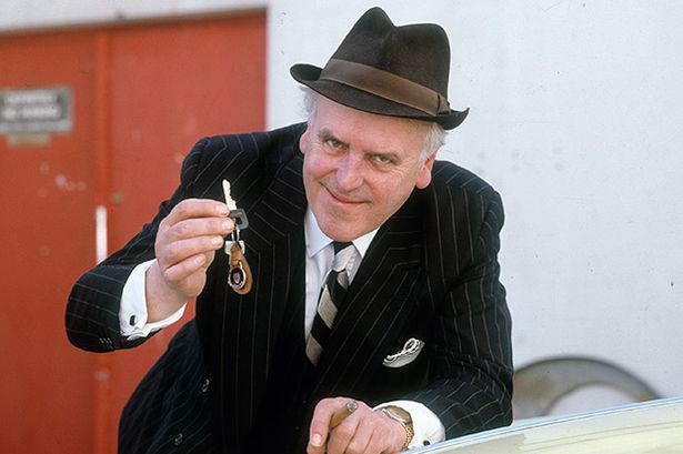 Image of Arthur Daley, used car salesman 