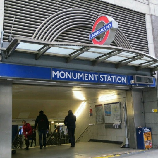 Monument London Underground