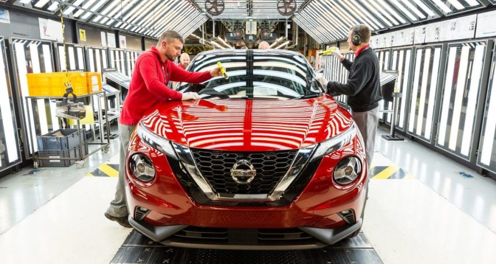 New Juke assembly line Sunderland
