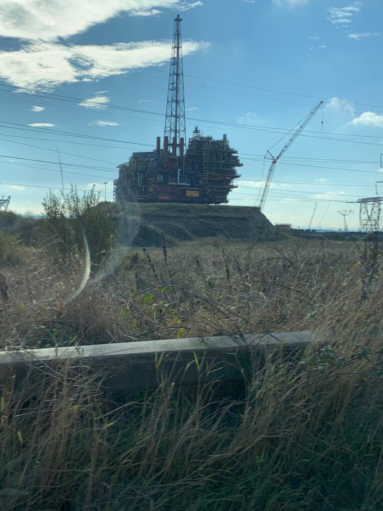 Britain in decline, Brent Charlie at Able Seaton port