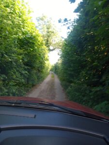 Dogging lane in County Durham