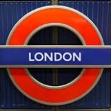 London tube style sign